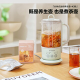 北鼎（Buydeem）【无胶水】养生壶烧水壶迷你养生杯办公室热水壶煮茶器K36浅杉绿（不含萃取篮）