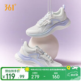 361°运动鞋女春夏季网纱透气轻便减震通勤休闲慢跑步鞋女682322205F-8