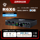 BLACK LION AUDIO Revolution2X2  6X6 黑狮声卡 外置电脑声卡直播配音K歌编曲套装 黑狮R6X6声卡标配+专业精调