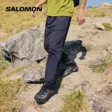 萨洛蒙（Salomon）男款 户外运动防泼水透气徒步通勤长裤 OUTERPATH UTILITY PANTS 深黑色 C22122 S 170/78A