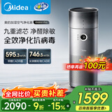 美的（Midea）【九重净化加湿一体】空气净化器加湿器鼻炎家用除甲醛烟味异味过敏原花粉空气净化机RX600Pro