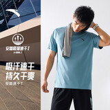 安踏轻风T丨速干运动短袖t恤男士夏季薄款吸湿透气健身跑步训练服上衣