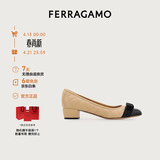 菲拉格慕（Ferragamo）女士Vara蝴蝶结高跟鞋 0702227_1D _ 55 礼物送女友