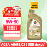 嘉实多全合成机油 极护金装长效EP 5W30 A5/B5/dexos1 0.946L 美国原装