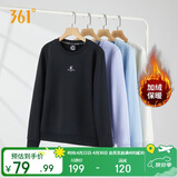 361°卫衣女春季加绒外套运动休闲圆领长袖套头衫上衣662344801D-6