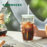 星巴克（Starbucks）薄荷绿系列三角玻璃吸管杯咖啡泡茶水杯子节日礼物