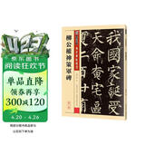 墨点字帖 柳公权楷书毛笔字帖传世碑帖精选柳公权神策军碑原碑原帖书法集书法字帖初学者毛笔字入门教程书柳公权楷书字帖