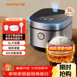九阳（Joyoung）5升大容量4~5人电饭煲电饭锅八大烹饪菜单大火快煮智能预约微压多功能5L饭煲F510
