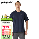 巴塔哥尼亚（Patagonia）男女情侣通勤短袖夏季P-6 Logo混纺棉休闲潮流户外透气T恤 38504 NENA L 176/185(CM)  80/91(KG)