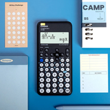 卡西欧2026新款卡西欧FX-82CN CW II 中文版函数科学计算器大学初高中初中考试初中教材适用 新款黑色FX-82CNCW II+四件套