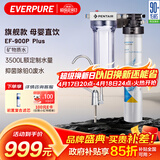 爱惠浦（Everpure） 家用矿物质厨下净水器 大流量0废水直饮 1.8L/分钟3500L处理量 EF-900P Plus