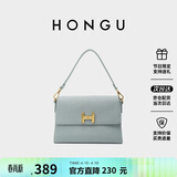 红谷包包女真皮单肩手提包上班通勤斜挎小方包女士包 生日礼物送女友
