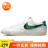 耐克NIKE男板鞋缓震透气BLAZER LOW运动鞋DV0801-100白42.5