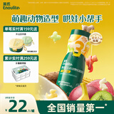 英氏（Engnice）婴幼儿手指泡芙宝宝零食五彩动物乐园泡芙条什锦果果味罐装32g