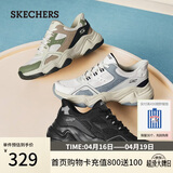 斯凯奇（Skechers）春季男鞋舒适时尚老爹鞋现代运动风格休闲百搭118331