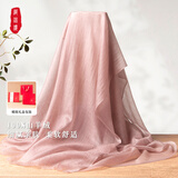 织锦楼薄款100%羊绒围巾亲肤舒适时尚披肩纯色简约百搭围脖母亲节礼物