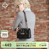 CASSILE卡思乐单肩包女菱格包大容量链条轻奢斜挎包生日礼物