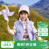 巴拉巴拉童装儿童羽绒马甲2025新款冬装男女童亲子装保暖外套羽绒服简约潮