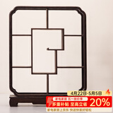 容山堂 颐阁实木茶杯架子茶具收纳架茶具架茶壶架茶宠小博古架鸡翅木 鸡翅木博古架-奕秋