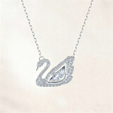 施华洛世奇（SWAROVSKI）天鹅项链女 125周年女士项链轻奢七夕情人节礼物送女朋友 5514421