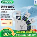 爱惠浦（Everpure） PP棉滤芯4支10吋/5微米加扳手 净水机通用滤芯