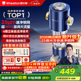 惠尔顿前置过滤器15T大通量过滤25微米反冲洗家用全屋净水器 实时自动清洗刮洗自来水防爆过滤器P0038pro 上门安装【15T-升级25微米精滤】