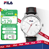 斐乐（FILA）手表男款针扣式皮革表带男士休闲运动石英学生手表 FLM38-793-002
