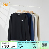 361°卫衣男装春夏季长袖运动服休闲跑步圆领宽松上衣服652334801D-6