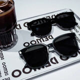 莫拉克 墨镜GM女夏防晒2026新款大脸显瘦太阳镜男防紫外线开车驾驶眼镜 情侣or闺蜜/兄弟两幅装