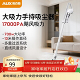 奥克斯（AUX）家用吸尘器手持地毯式低噪音小型迷你大功率强力吸尘器除尘机宠物家庭有线5米清洁猫狗毛发AXS-927 白色标配版