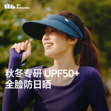 蕉下（beneunder）遮阳帽女太阳帽空顶帽防晒帽防紫外线遮脸时尚百搭蓝