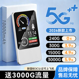 德芊随身wifi6 5Ghz双频全国通用2026新款10000毫安充电宝无月租无线流量移动电信联通家用便携路由器 5G全网通-1万毫安【52核标准版】-顺丰包邮 0月租 套餐一月一充无套路