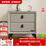 全友家居【床头柜合集】小型收纳储物柜卧室小桌子客厅边角柜斗柜家具 105251AK床头柜（单卖）