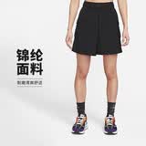 耐克女运动短裤7英寸 夏季 梭织 户外工装 DM6248-010 黑 L