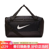 耐克NIKE中性桶包 健身包BRASILIA JDI运动包BA5957-010黑色中号