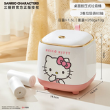 满朝佳（MANCHAOJIA）三丽鸥官方授权桌面迷你按压式垃圾桶儿童