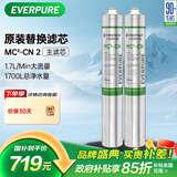 爱惠浦（Everpure）厨房餐饮用水过滤  净水器主滤芯 MC2-CN 两支装