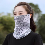 欣沁冰丝防晒面罩男女士遮全脸护颈围脖夏天户外骑行防紫外线挂耳面巾