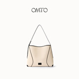 OMTO【宋轶同款】燕麦软hobo包2026新款女包托特包单肩斜挎新款女士包 燕麦麸【小号】