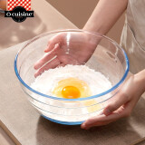 Ocuisine法国进口耐热玻璃碗微波炉烤箱钢化玻璃汤碗餐具和面盆泡面沙拉碗 24cm(3L)和面碗