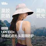 蕉下（beneunder）遮阳帽防晒帽女大帽檐渔夫帽子男登山帽太阳帽全脸遮阳防紫外线 