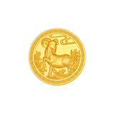 厚德金黄金金条 十二生肖古法黄金足金生肖虎龙马收藏礼物投资金 十二生肖-羊 10g（送嘎乌盒）