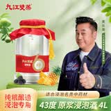 九江双蒸米香型白酒 自饮泡酒米酒43度6年原浆纯粮酒4L散酒水果青梅泡酒