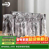 青苹果玻璃水杯架 黑色轻奢不锈钢玻璃杯架 酒杯玻璃杯牛奶杯茶杯杯架