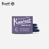 KAWECO德国进口 卡维克 配件系列 钢笔墨囊 午夜蓝 6支装
