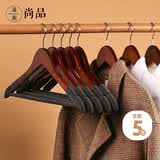 晟旎尚品（shengnishangpin）衣架无痕晾衣架塑料衣服挂防滑衣服撑子家用晒衣服架 10只白色 【秋冬选择】复古-防滑款-5支
