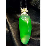 玉施冰种翡翠吊坠高冰观音缅甸天然A货飘花无事牌平安扣挂件玉石玉佩 已联系客服选货，尾款1000