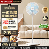 格力（GREE）【花精灵Se版】一级能效直流变频轻音节能遥控电风扇卧室落地扇静音家用风扇柔风桌面电扇