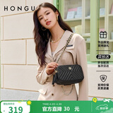 红谷女士包包斜挎包菱格链条包牛皮单肩包流苏小包 生日礼物送女友