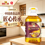 骆驼唛【保真花生油】京东自营食用油  物理压榨古法原香花生油5.43L